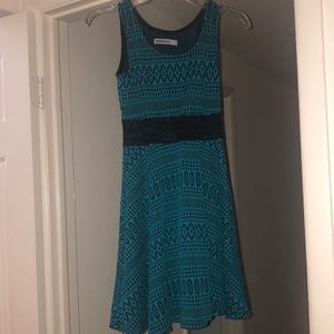 Juniors Blue Dress